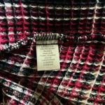 Christopher & Banks  Women’s Pink Plaid Waffle Knit Jacket G3 Photo 4