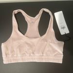 Alo Yoga Alo Velour Glimmer Scoop Neck Bra Photo 7