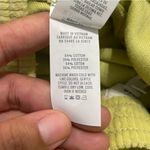 Aerie Women’s Groove-on Ribbed Velour Flare Pants Yellow-Green Size M Medium Photo 6