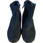 Drew Kool Boots Women's Ankle Bootie Black Leather Size 11.5 Double Side Zippers Photo 1