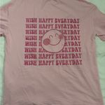 SheIn Wish Happy Everyday Oversized T-Shirt Photo 2