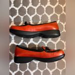 Dansko  Red Black Vintage Mary Jane Mules sz 39 US sz 8-9 contrast bow and trim Photo 1