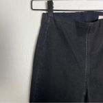 Rag and Bone Flat Front High Rise Pull-on Elastic Waist Black Denim Jeans Photo 5