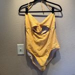 No Boundaries New  Juniors' Gingham Tie One Piece Swimsuit 1X XL Photo 3