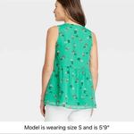 ✨6xHP✨The Nines By Hatch Maternity Top Floral Sleeveless✨ Green Size undefined Photo 2