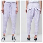 Nili Lotan Nolan Light Lavender Purple Tie Dye Jogger Lounge Sweatpants Size XS Photo 1