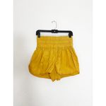 Free People  Movement The Way Home Shorts Size Large High Waisted Active Gold Photo 2