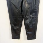 BLANK NYC  Black Faux Leather Straight Leg Pants in Need You Tonight Size 27 Photo 2