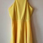 Lulus Yellow Skater Dress Small Photo 5