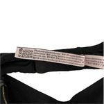 Victoria's Secret Black Wireless Bra Incredible Black Gold Logo Straps Size 32B Photo 9