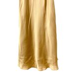 Show Me Your Mumu Verona Cowl Dress in True Gold Luxe Satin size Small Photo 4
