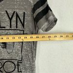 Marilyn Monroe  Graphic T Shirt Womens Small Grey Photo 4