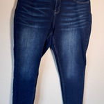 BKE  Blue Gabby Curvy High Rise Skinny Ankle Jeans Womens 36 Classic Denim Fall Photo 0