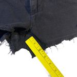 O'Neill  Black Denim Shorts Frayed Hem Casual‎ Summer Size 5 Photo 5