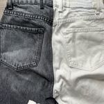 Revice Denim  Two-Tone Black and White Jeans 25 Photo 6