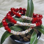 Handcrafted Manifest Statement Beaded Inspiration Bracelet Set Photo 0