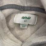 Aerie  Inside Out Gray Lounge Hoodie Small Photo 3