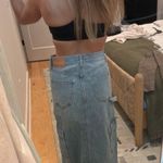 Aritzia Cargo denim maxi skirt Artizia Photo 0