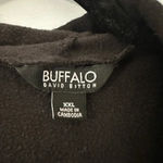 Buffalo David Bitton Hoodie Unisex Size XXL Black Super Soft Photo 1