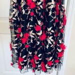 Alex Marie NWOT  Embellished Tulle Floral Embroidered Maxi Gown Dress | Size 4 Photo 5