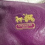 Coach  Madison Hailey Rich Purple Leather Hobo Bag #14304 Photo 15