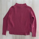 KINROSS pink cotton cowl neck sweater top soft beautiful S Photo 6