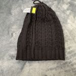 Nike Authentic  Removable Pom Black Knit Women's Beanie OSFA Photo 6