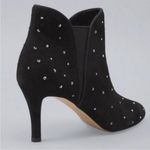 White House | Black Market LAILA ANKLE BOOTIE BLING BLACK POINTY TOE SHOES 7 Photo 1