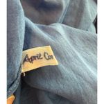 Vtg April Cornell Maxi Dress Sz Small Cornflower Blue Prairie Cottagecore Fairy Photo 5