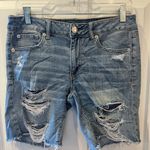American Eagle Outfitters Tomgirl Bermuda Jean Shorts Size 4 Photo 0