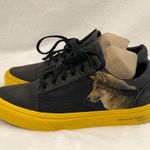 Vans Old School National Geographic Photo Ark Black Yellow Skate Shoes Women's 6 Photo 3
