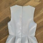 C/MEO COLLECTIVE  Silver Gray VNeck Night Fever Sleeveless Dress Size Sma… Photo 6