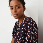 Ann Taylor  | Animal Print Puff Sleeve Shift Dress Size Medium NWT Photo 2