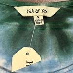 NWT Yak & Yeti Casual Tye Dye Lace Tank Small Blue Photo 6