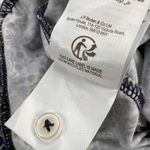 Boden Estella Jersey Jumpsuit Blue Micro Floral Smocked Waist & Sleeves Size 2P Photo 12