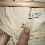 Anthropologie Womens Tan Neutral NWT $168 Pilcro Belted V Neck Zip Romper Sz XS Photo 6