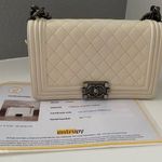 Chanel Authentic  medium boy bag Photo 0