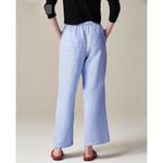 J.Crew NWT Tall New Soleil Pant Linen French Blue Photo 5