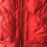 J.Crew BRIGHT ORANGE GOOSE DOWN VEST. XS. Photo 2