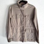 Kit and Ace Women’s Utility Jacket Size Small Beige/Taupe Stretch Tan Photo 0