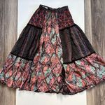 Mushroom by Perlei London Vintage Floral Midi Skirt XS Boho Gipsy Patchwork Photo 0