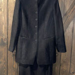 Emanuel Ungaro Skirt Suit Set B Black Size 6 Photo 0