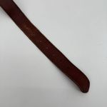 American Eagle Outfitters Brown Genuine Leather Womens Belt Sizre XS Crystal Photo 3