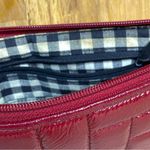 Hobo International Red Patent Leather Quilted Wristlet Photo 3