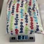 Sonoma NWOT  women’s white multicolor soft fleece elastic drawstring pajama pants Photo 5