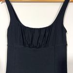 Wilfred Free Ruched Bust Black Dress Photo 1