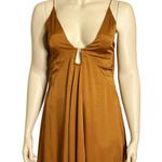 COS  ATELIER Cutout Slip Maxi Dress, Terracotta, 12 (US) Photo 9