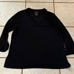 Citiknits Black Top Made in USA Vintage Size M Photo 0