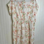 New Glory NWT  white floral lightweight short sleeve dress size 3X D44 Photo 6