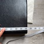 VICTOR HUGO Made In Brazil Vintage Taiga Leather Black Portfolio Case Photo 8